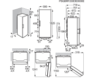 Lodówka Electrolux LRT7ME39X 186cm Stal Szlachetna Szuflada ExtraChill 390L - 1256438 - zdjęcie 9
